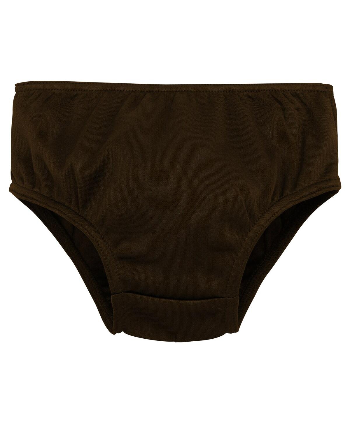 Outerstuff Girls Toddler 2-piece Brown Cleveland Browns Cheer Captain Dress With Bloomers In Brown