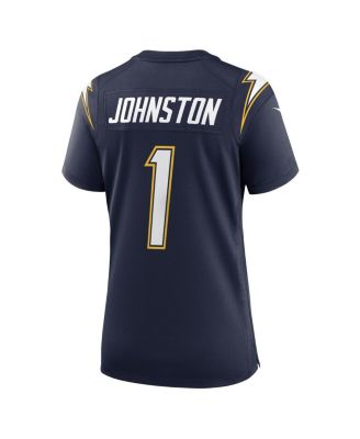 Women's Quentin Johnston Navy Los Angeles Chargers Alternate Super Chargers Game Jersey