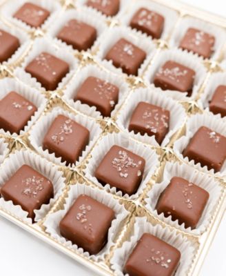 Sea Salted Caramel Gift Box Milk Chocolate, 50 Pieces