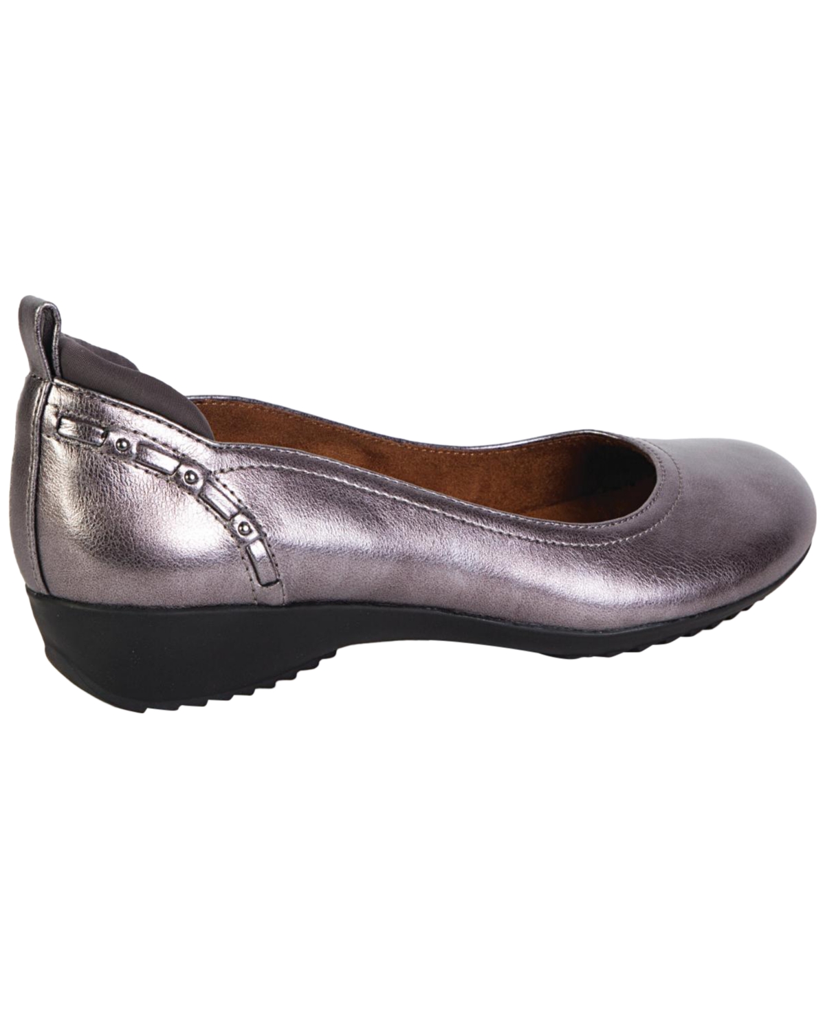 Jbu Women's Vivian Round Toe Flats In Gray