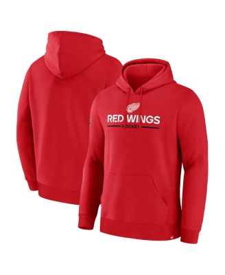 Fanatics - Men's Red Detroit Red Wings Centennial Fleece Hoodie
