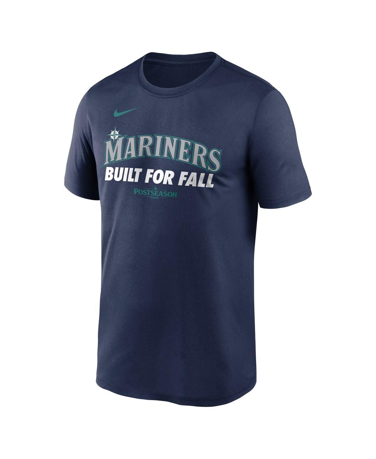 Nike Men's Navy Seattle Mariners 2025 Mlb Postseason Authentic Collection Legend Dri-fit T-shirt In Blue