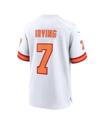 Men's Bucky Irving White '76 Tampa Bay Buccaneers 50th Season Game Jersey