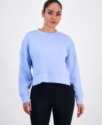 I.N.C. International Concepts - Petite Crewneck Long-Sleeve Sweatshirt
