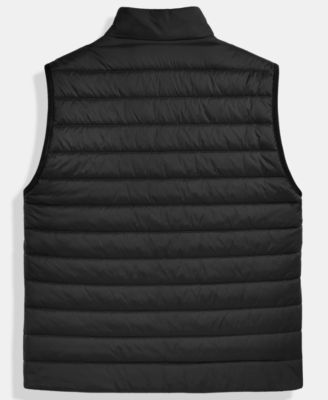 Men's Barvino2435 Slim-Fit Quilted Full-Zip Liner Vest