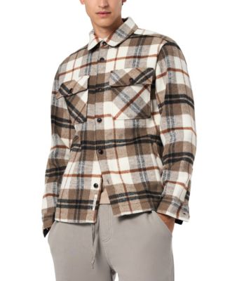 Men's Jace Plaid Button front Shacket