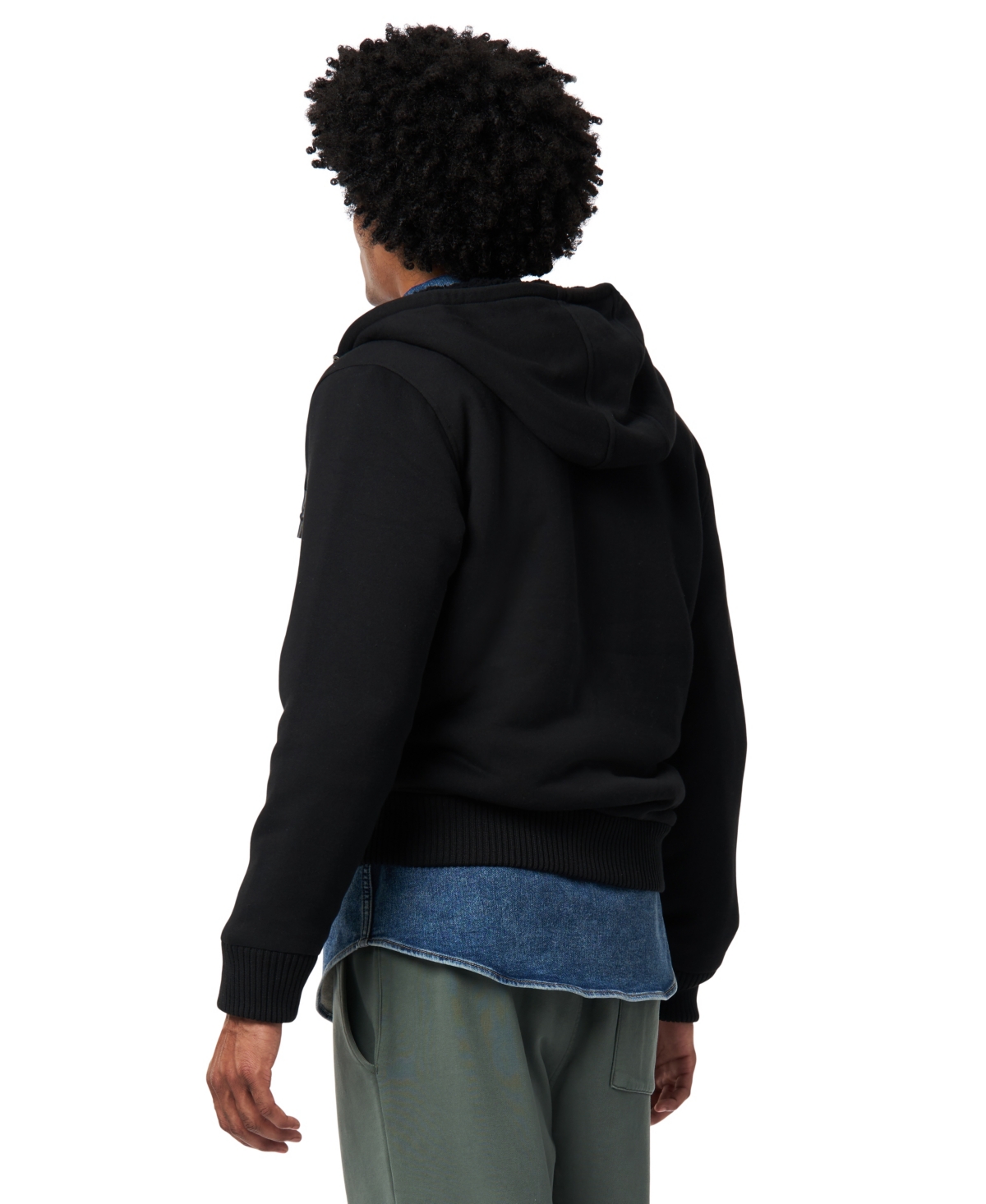 Buffalo David Bitton Men's Fasox Relaxed Full-Zip Hooded Jacket