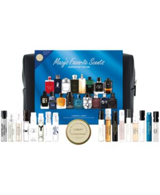 Macy's 18-Pc. Favorite Scents Sampler Set For Him Eau De Parfum Fragrance Kit