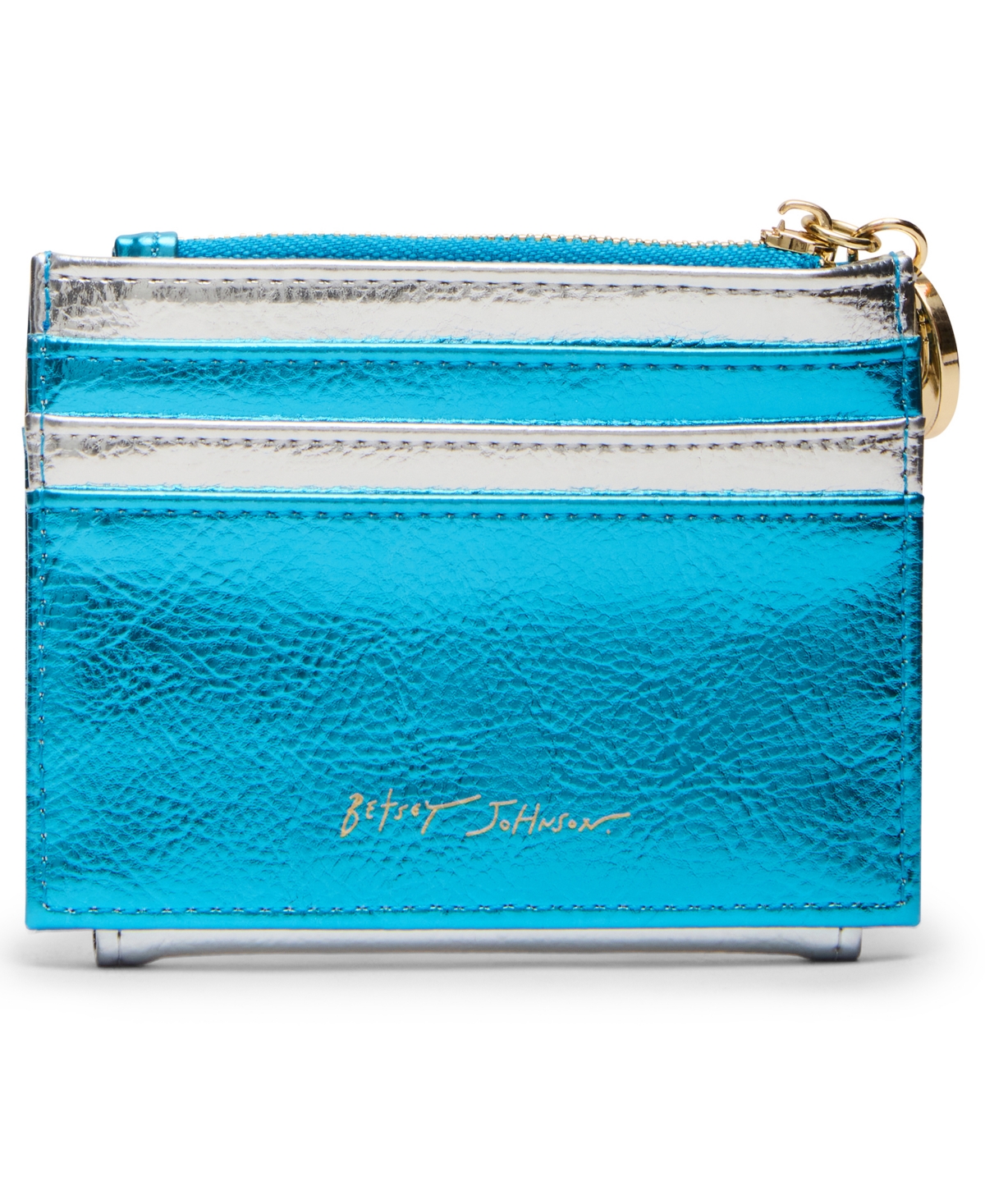 Betsey Johnson Candy Bifold Wallet In Blue