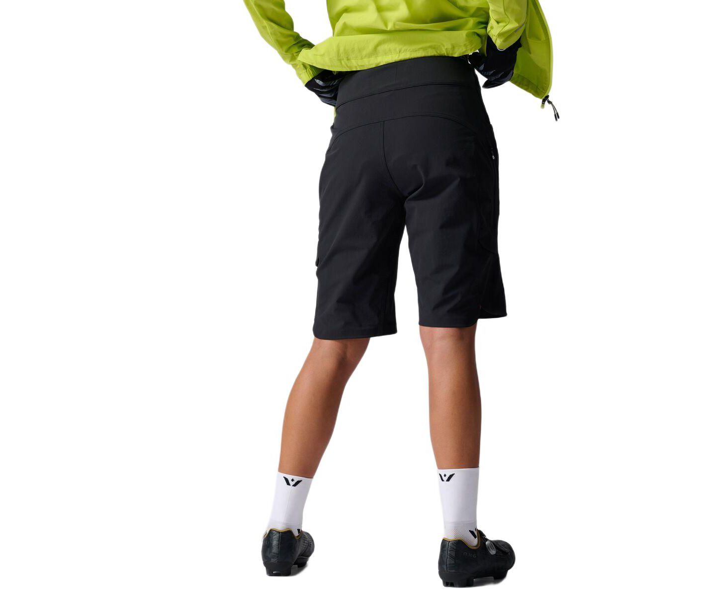 Женские шорты Backcountry Empire 11.5in Bike Short Mountain Bike Shorts, цвет: Чёрный — фото 2