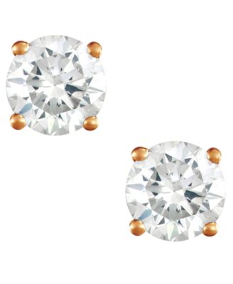 Diamond Stud Earrings (1 ct. t.w.) in 14k Yellow Gold