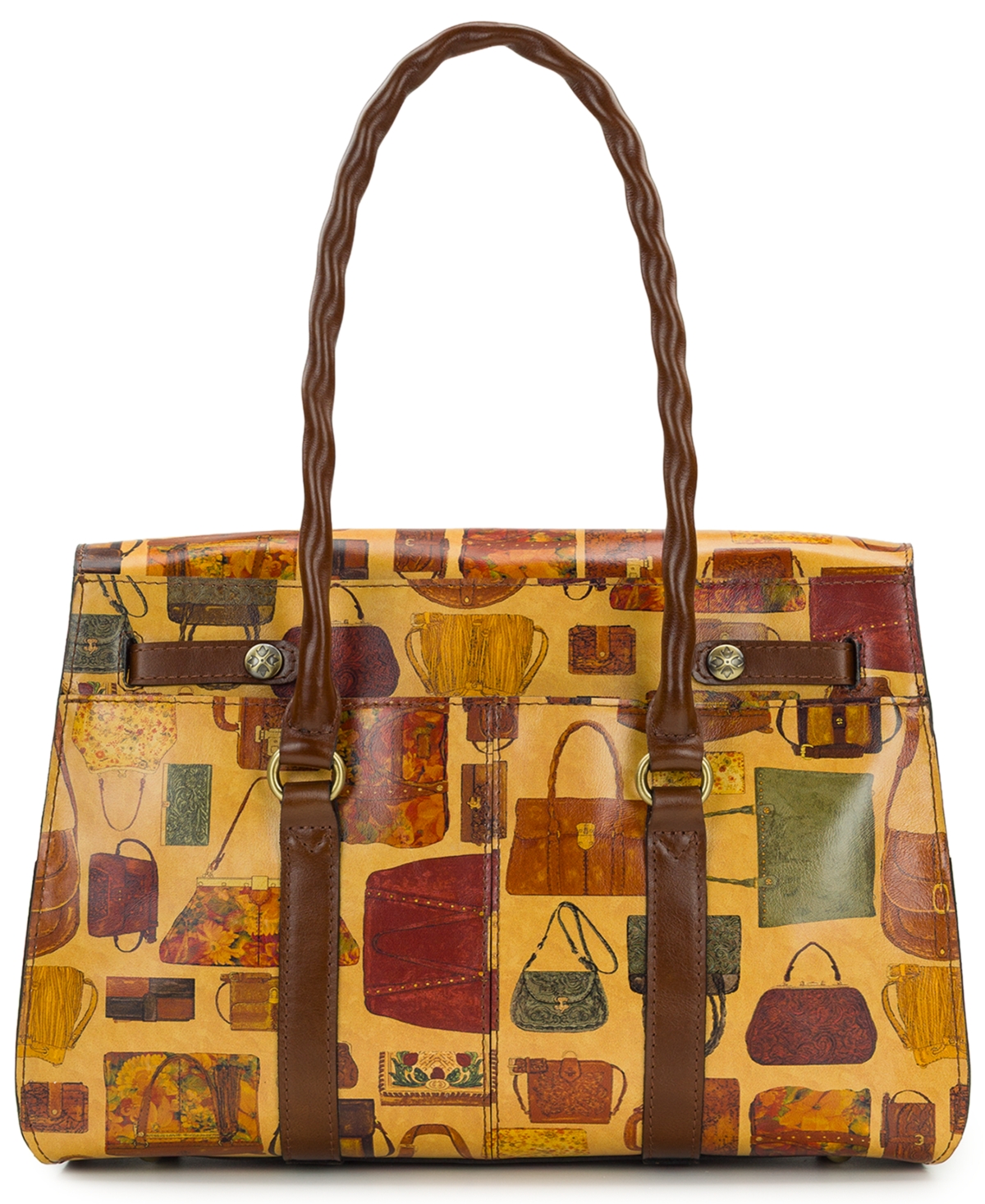 Patricia Nash Vienna Large Satchel Bag In Multi
