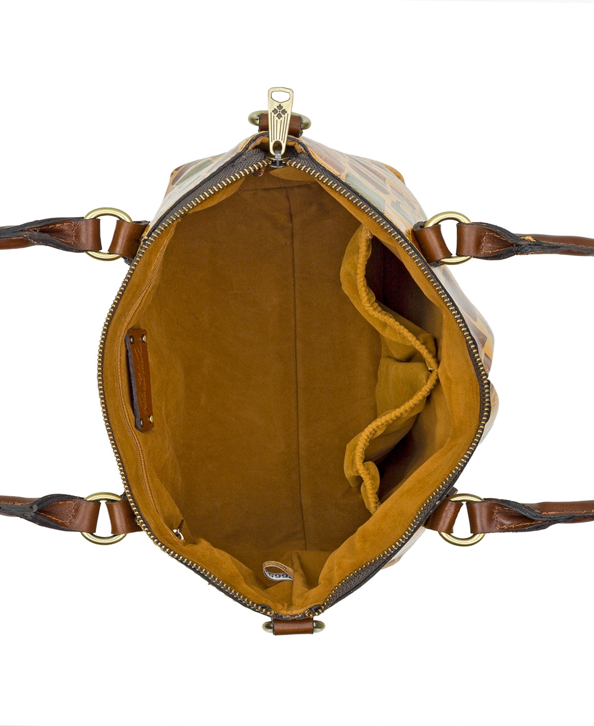 Patricia Nash Zora Top Handle Medium Crossbody Bag In Brown