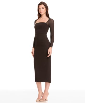Dress the Population - Women's Maxine Long Sleeve Dress