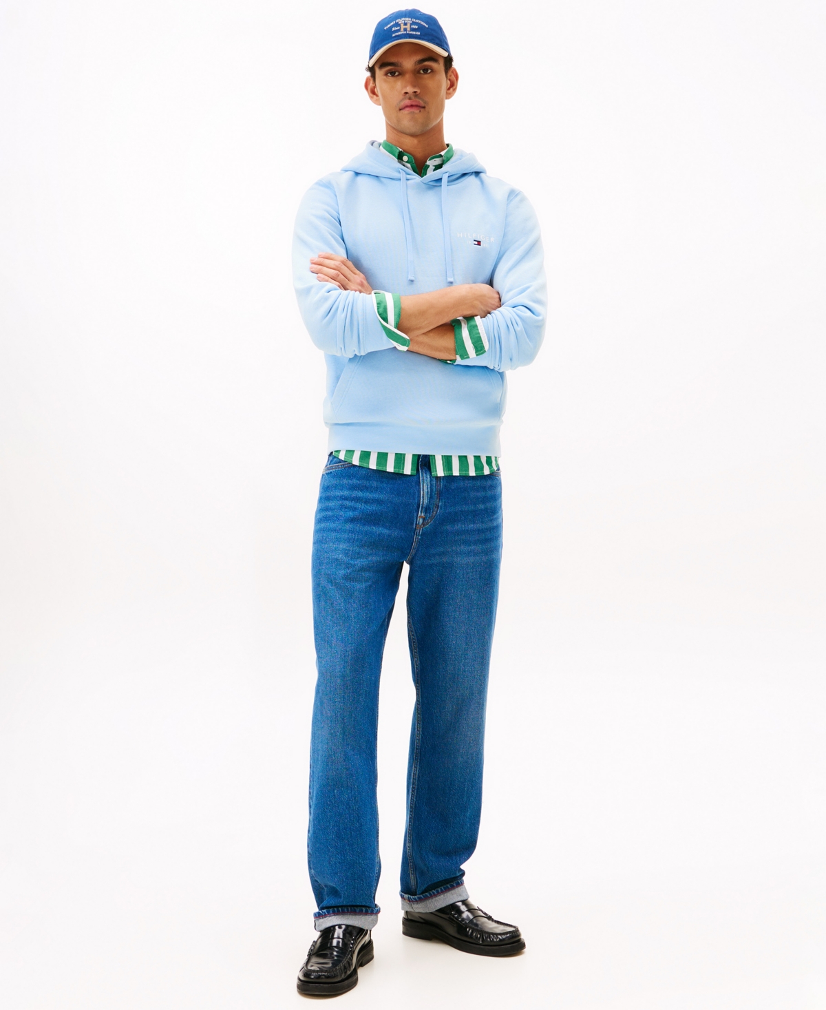 Tommy Hilfiger Men's Regular-Fit Brand Love Small Hoodie