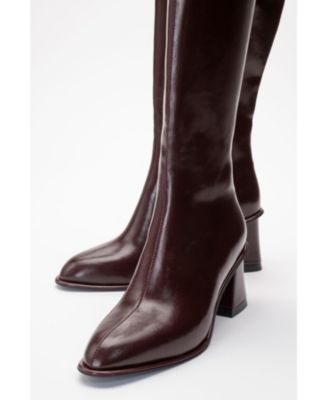 Paradis Block Heel Knee High Boot (Women