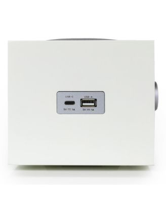 Model Three BT USB-C/A Clock Radio - White