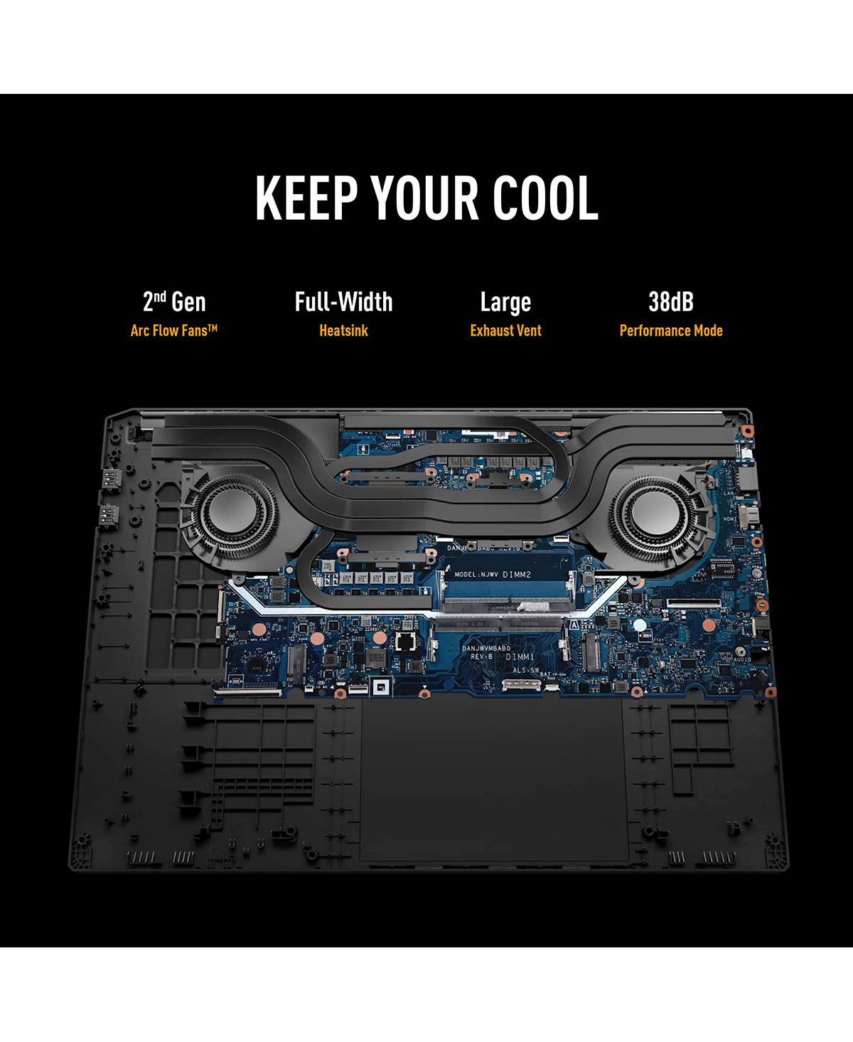 Asus Tuf Gaming A18 FA808UH 18" Wuxga 144Hz Gaming Laptop, Amd Ryzen 7 260 3.8GHz, 16GB Ram, 1TB Ssd, Nvidia GeForce Rtx 5050 8GB, Windows 11 Hom