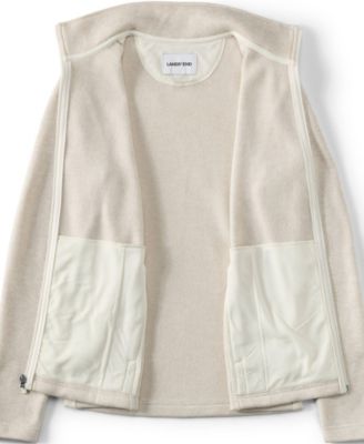 Women's Sweater Fleece Zip Front Jacket