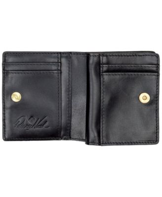 Linette Bark Leaves Snap Wallet