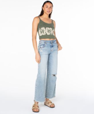 Women's Flower Block Wanderer Tank Top