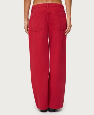 Women's Roman Low Rise Baggy Jeans