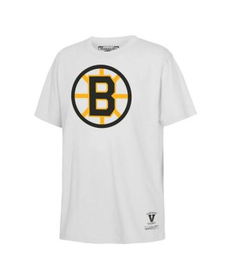 Big Boys and Girls Willie O'Ree White Boston Bruins Name Number T-Shirt