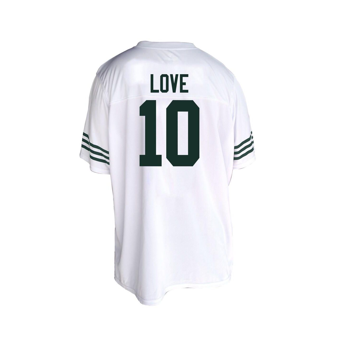 Женское джерси Fanatics Women's Love White Green Bay Packers Plus Size Fashion Jersey — фото 3