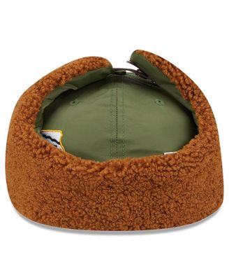 x Alpha Industries Men's Olive Kansas City Chiefs Dog Ears 59FIFTY Fitted Hat