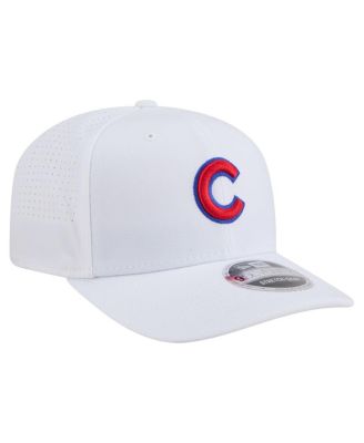 Men's White Chicago Cubs COOLERA 9SEVENTY Adjustable Hat