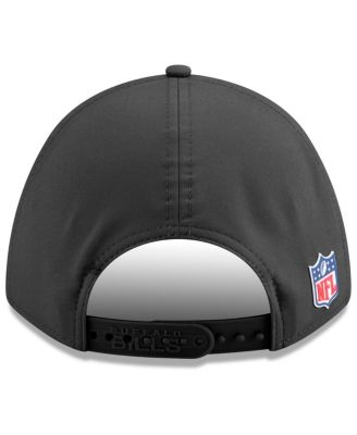 Men's Charcoal Buffalo Bills 2025 Sideline Cold Weather 9FORTY M-Crown Adjustable Hat