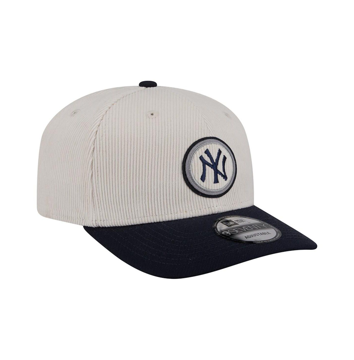 Мужская кепка New Era Cream New York Yankees Loyal 9SEVENTY Adjustable Hat — фото 1