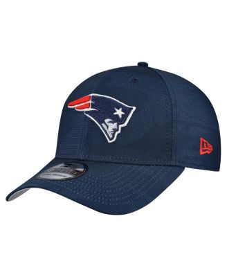 New Era - Men's Navy New England Patriots Tonal Camo 39THIRTY Stretch Fit Hat