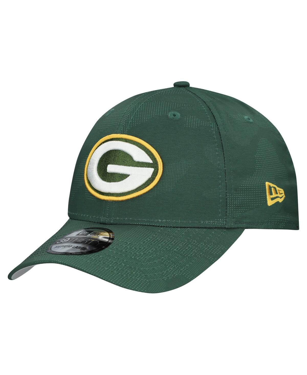 New Era Men's Green Bay Packers Tonal Camo 39THIRTY Stretch Fit Hat