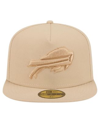 Men's Light Beige Buffalo Bills Color Pack A-Frame 59FIFTY Fitted Hat