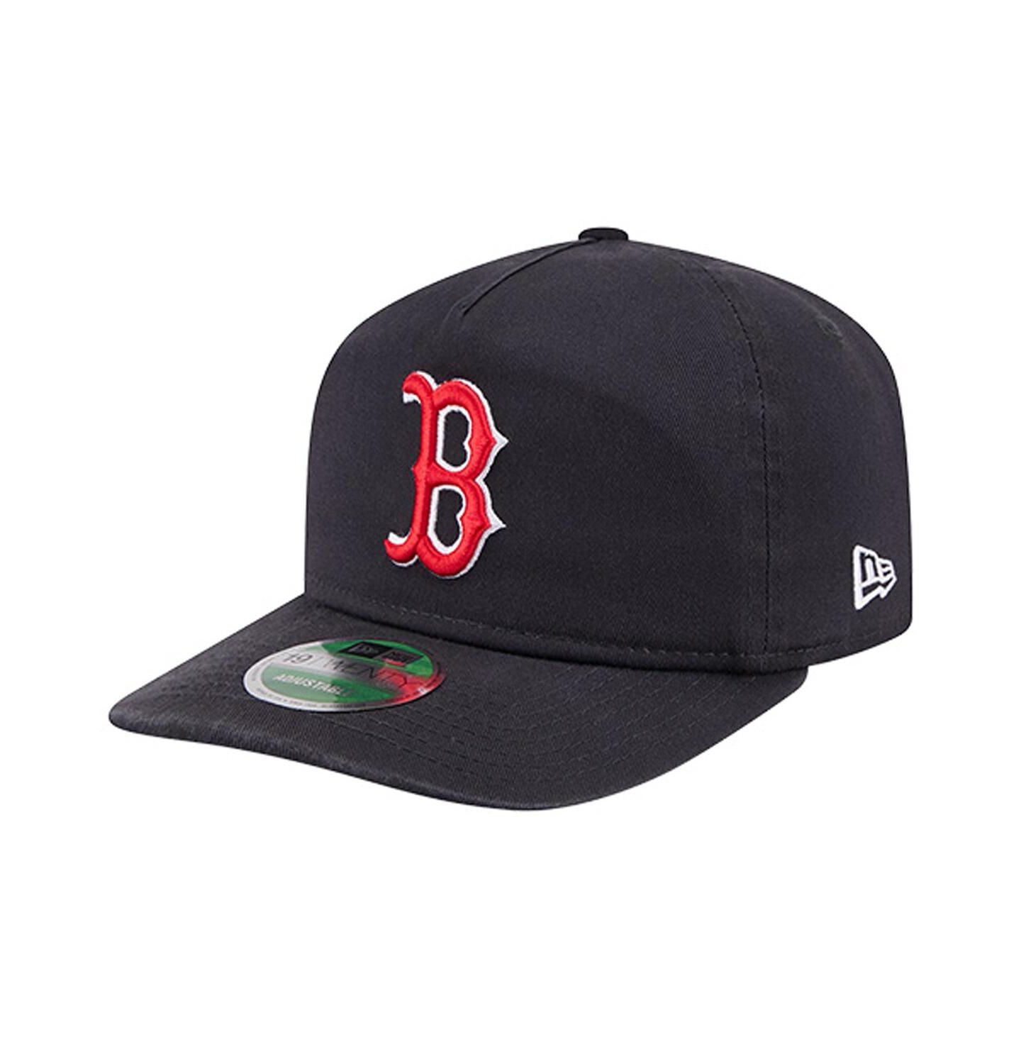 Мужская кепка New Era Navy Boston Red Sox Team 19TWENTY Adjustable Hat — фото 1
