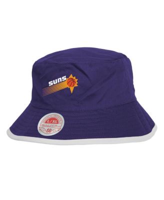 Men's Black/Purple Phoenix Suns Flip It Reversible Bucket Hat