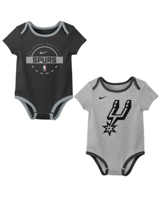 Nike - Baby Boys and Girls San Antonio Spurs Two-Piece Bodysuit Set