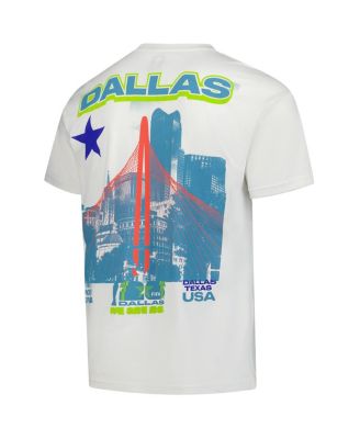 Men's Cream 2026 FIFA World Cup Dallas Host City Local Oversized T-Shirt