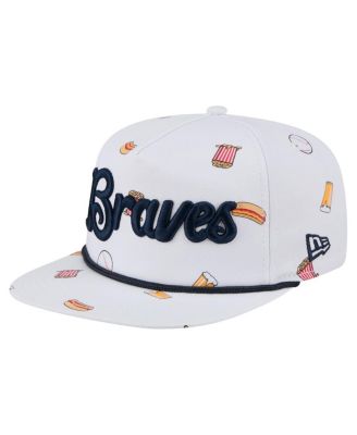 New Era - Men's White Atlanta Braves Team Cheer Rope 19TWENTY Adjustable Hat