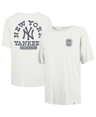 '47 Brand - Women's Natural New York Yankees Back Canyon Sadie T-Shirt