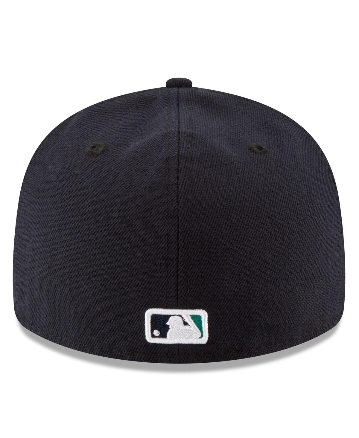New Era Men's Navy Seattle Mariners 2025 Mlb Postseason Side Patch Low Profile 59FIFTY Fitted Hat