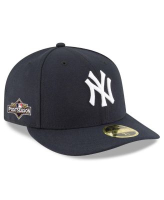 New Era - Men's Navy New York Yankees 2025 MLB Postseason Side Patch Low Profile 59FIFTY Fitted Hat