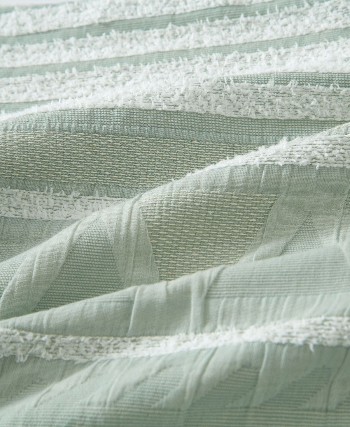 Stratford Park Cleluya Cotton Jacquard 6-pc. Comforter Set, Queen In Green