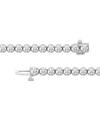 Diamond Bracelet (7 ct. t.w.) in 14k White Gold