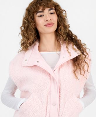 Juniors' Sherpa Fleece Vest