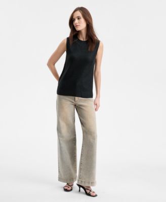 Women's Shine Sleeveless Sweater, Macy's Exclusive