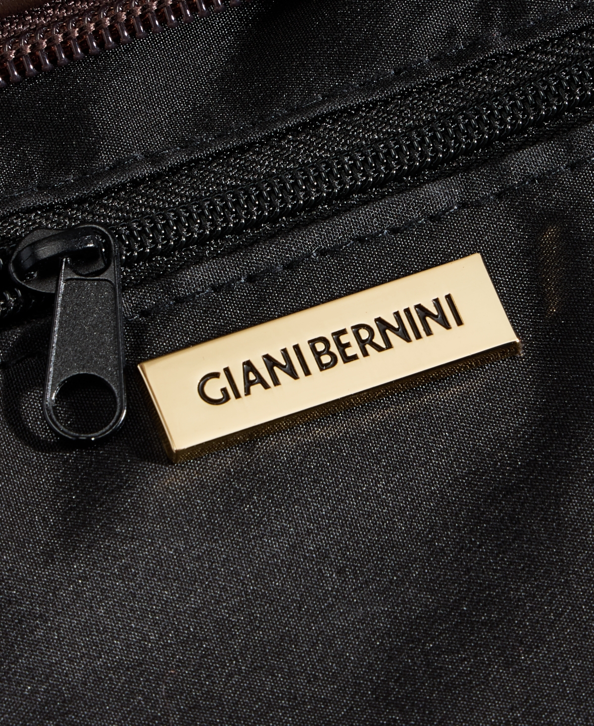 Giani Bernini Small Quilted North South Crossbody, Exclusively At Macy's In Brown