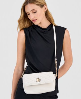 E/W Quilted Crossbody Bag