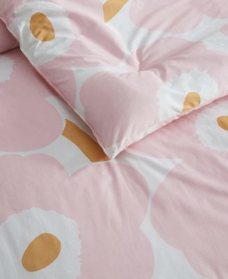 Unikko Cotton 3-Pc. Duvet Cover Set, Full/Queen